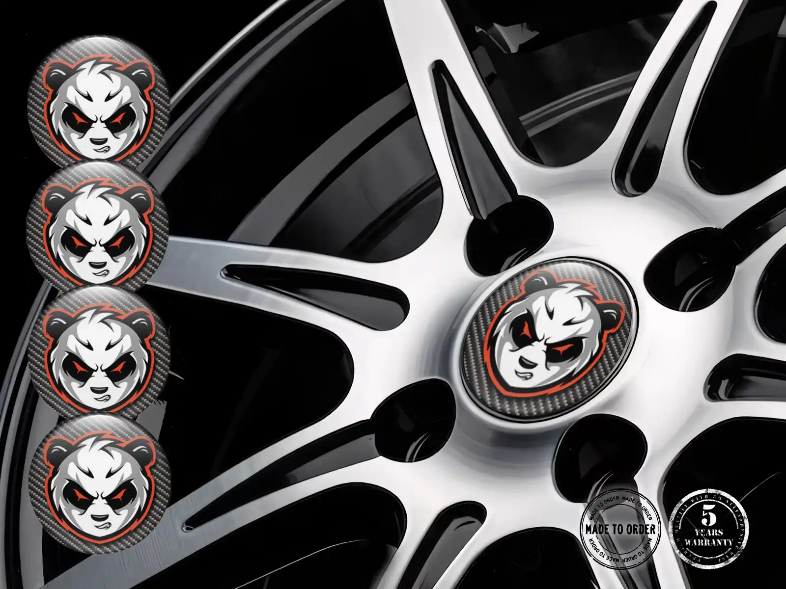 Wheel Rim Decal Logo Galactic Racing Elite
